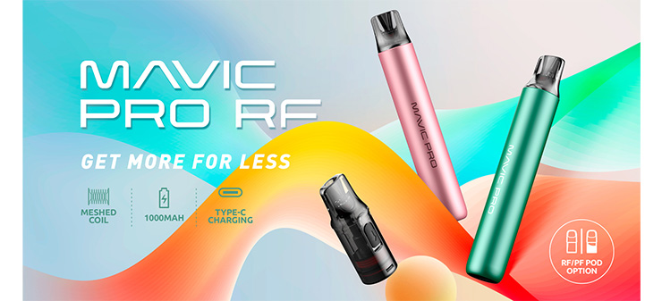 Smoktech MAVIC Pro RF Pod pink and green with cartridge